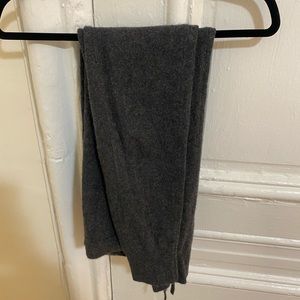 Grey cashmere sweater pants small The Cashmere Project